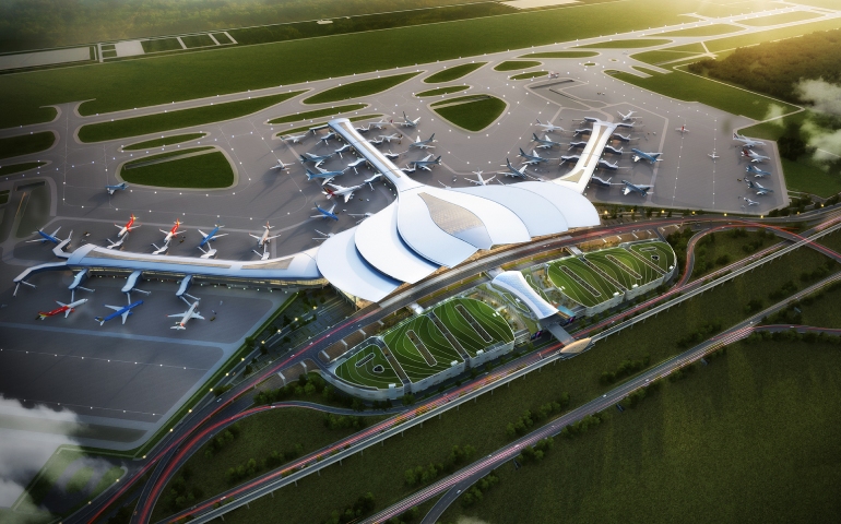 VIETNAM LONG THANH INTERNATIONAL AIRPORT PASSENGER TERMINAL 2