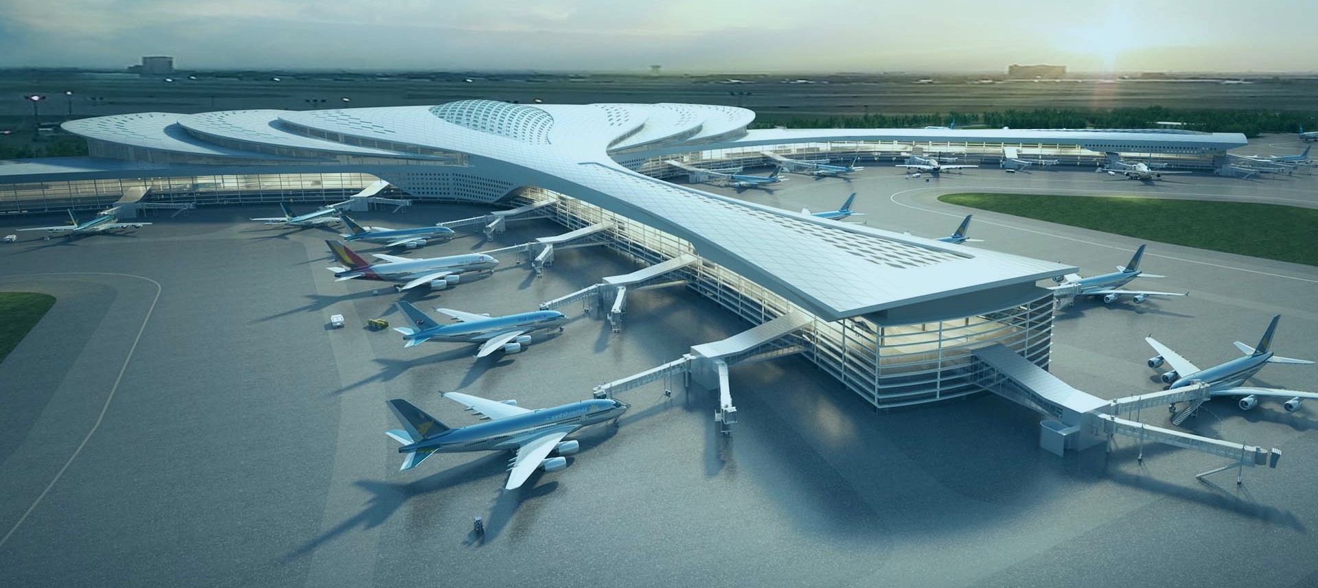 VIETNAM LONG THANH INTERNATIONAL AIRPORT PASSENGER TERMINAL